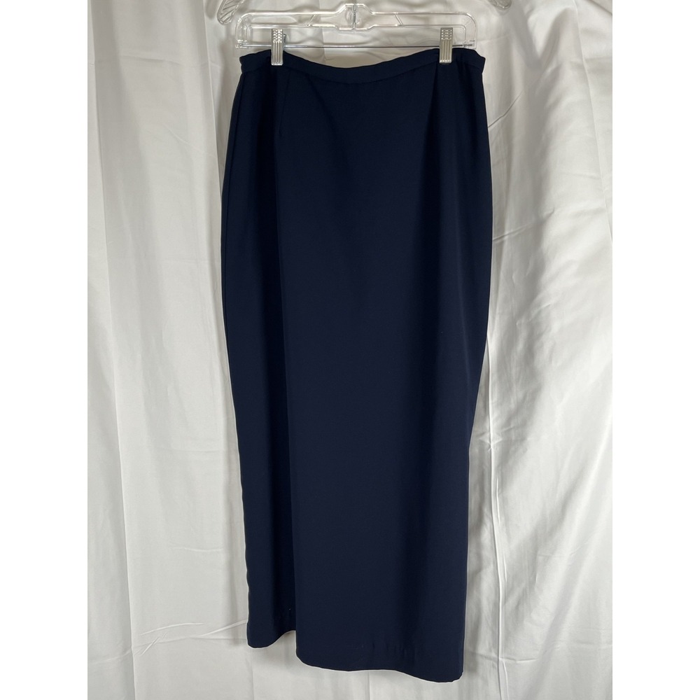 Ladies‎ Laura Scott Skirt Size 14 Navy Lined